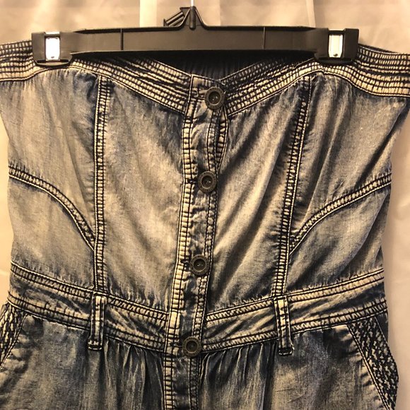 GARCIA, European Street Style Denim Dress - Picture 2 of 4